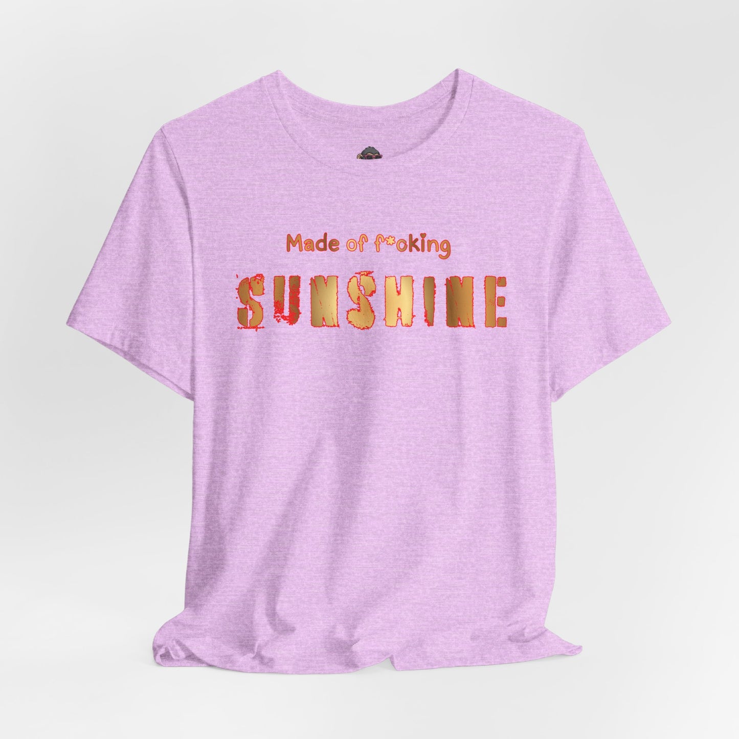 Sunshine Graphic Tee — "Made of F*cking Sunshine" Bold Text T-Shirt