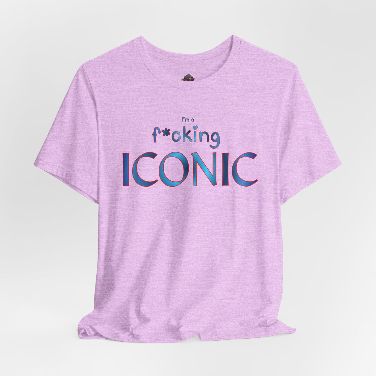 Iconic Graphic Tee — “I’m F*cking Iconic” Retro Text