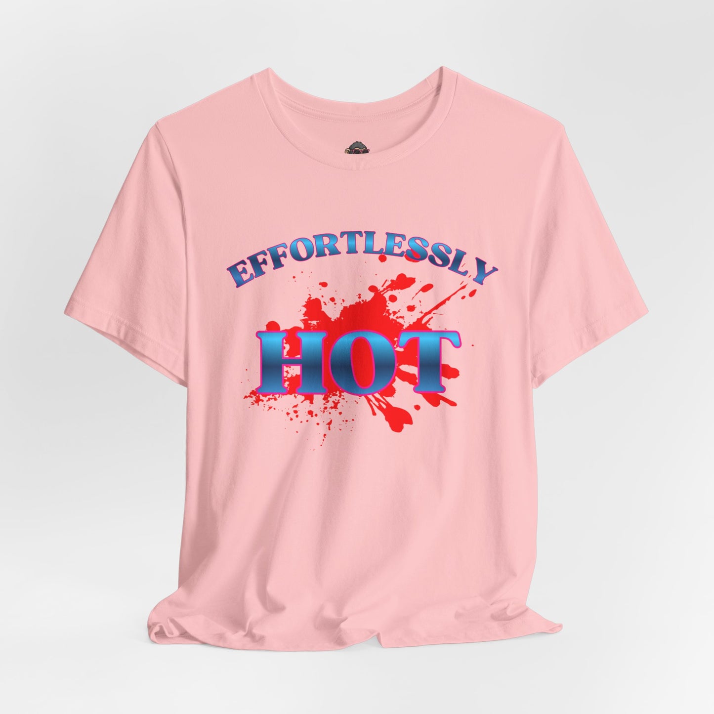 Effortlessly HOT Graphic Tee — Funny Retro Splash Design