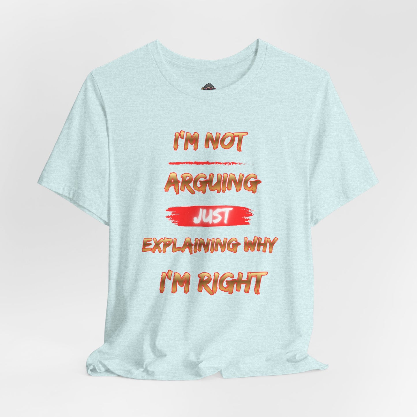I'm Not Arguing — Just Explaining Why I'm Right T-Shirt