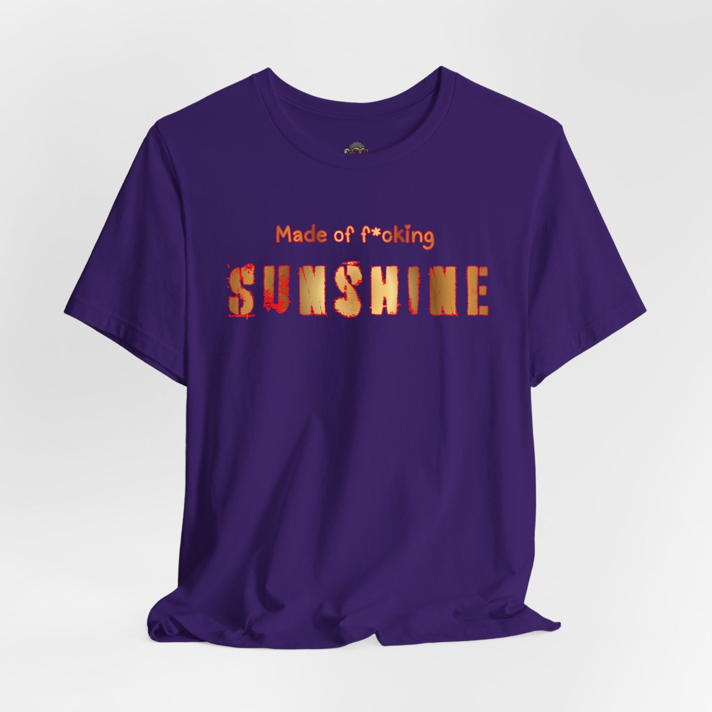 Sunshine Graphic Tee — "Made of F*cking Sunshine" Bold Text T-Shirt