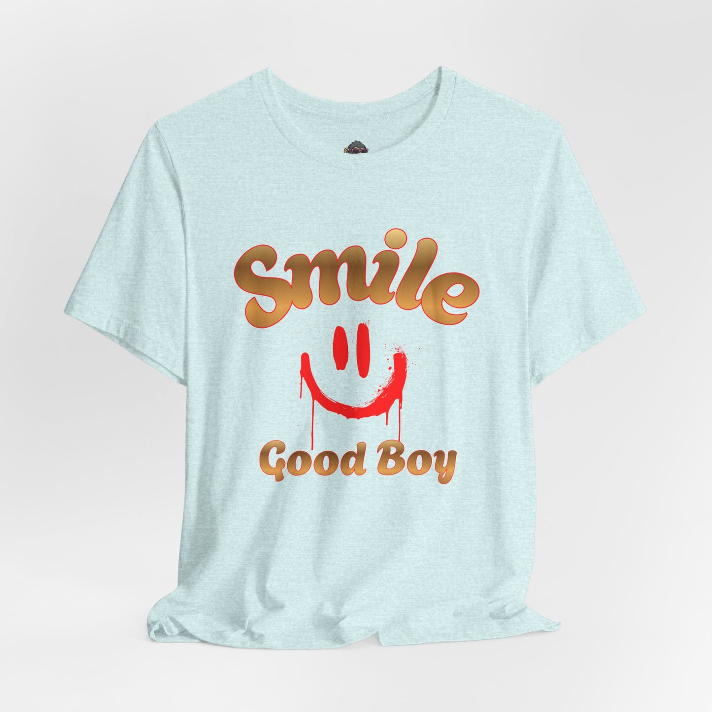 Smile Good Boy T-Shirt — Retro Smiley Graphic Tee
