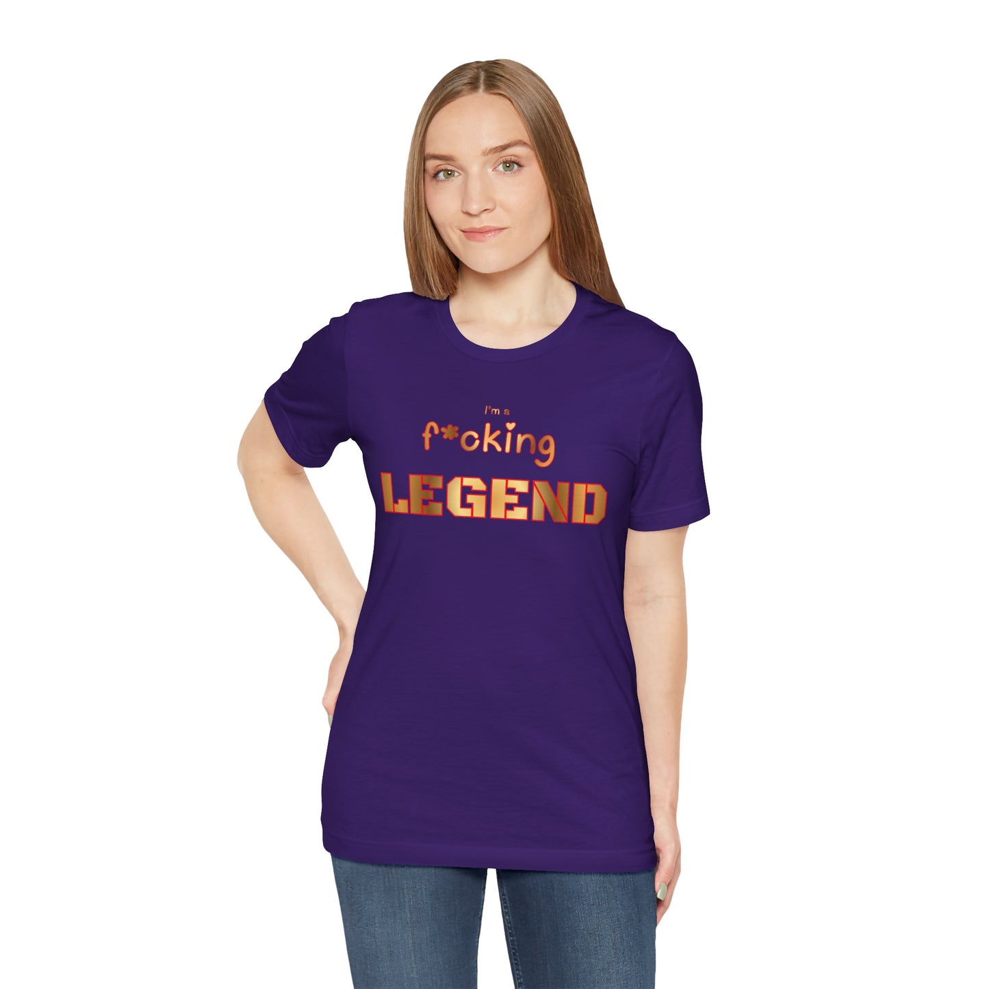 I'm a F*cking Legend Tee — Bold Graphic Funny Swear Shirt for Men & Women