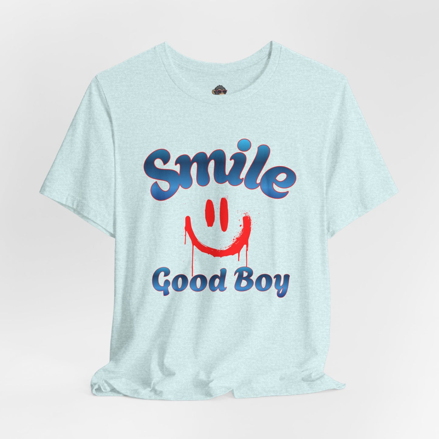 Smile Good Boy Tee — Retro Smiley Graphic T‑Shirt